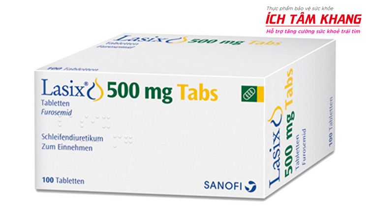 Lasix là biệt dược phổ biến nhất của thuốc lợi tiểu Furosemid